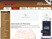 Tablet Screenshot of locale-ziare.ro